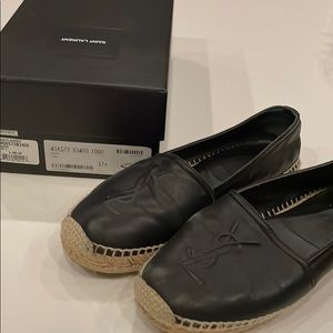 Saint Laurent espadrille size 37.5